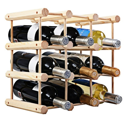 wine holder cabinet diy costway 12 bottle wood wine rack holder storage display natural kitchen wine holder cabinet diy costway 12 bottle wood wine rack holder storage display natural kitchen
